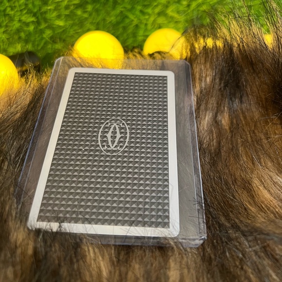 1 Cartier 5 of Clubs Playing Cards New! - Picture 5 of 7